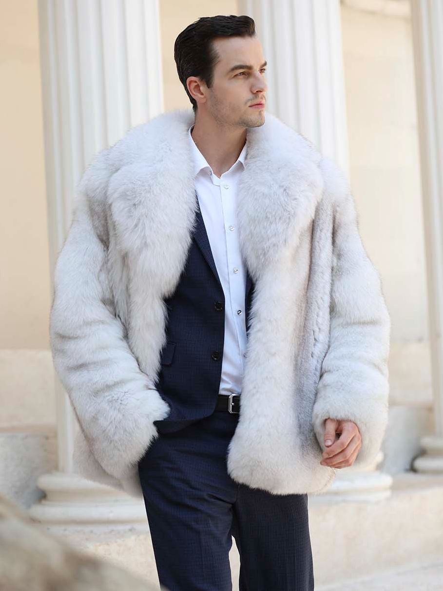 Full Pelt Real Fox Fur Coats