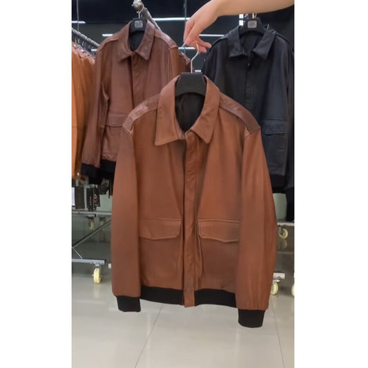 Genuine Leather Jackets Bombers