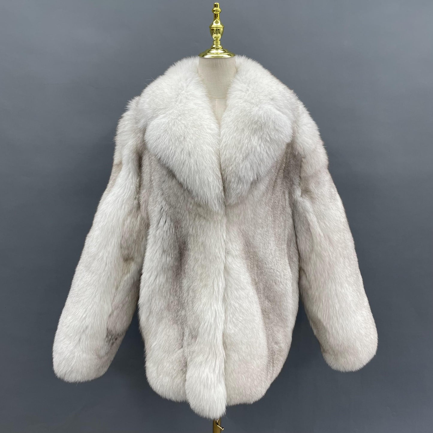 Full Pelt Real Fox Fur Coats