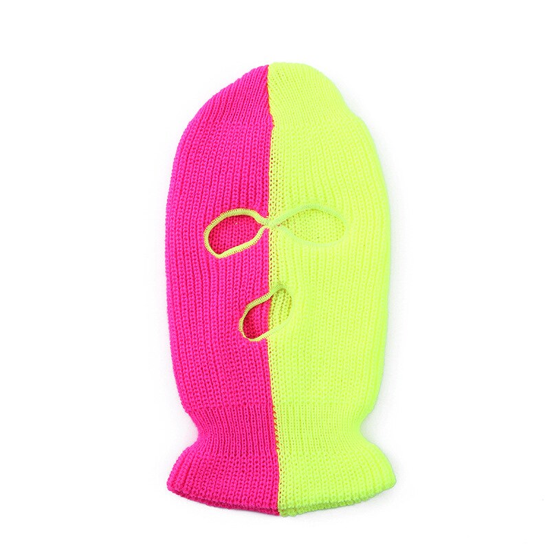 2 Tone 3 Holes Ski Masks