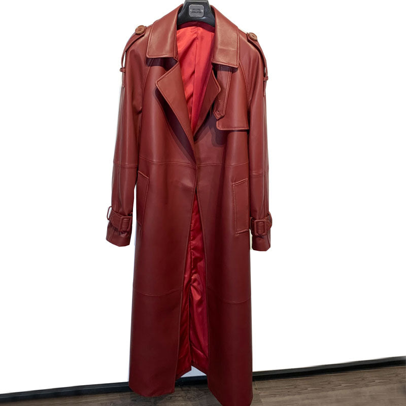 Collection of Genuine Leather Trench Coats