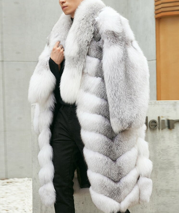 Big Boss Real Fur Coat Big Real Fur Collar