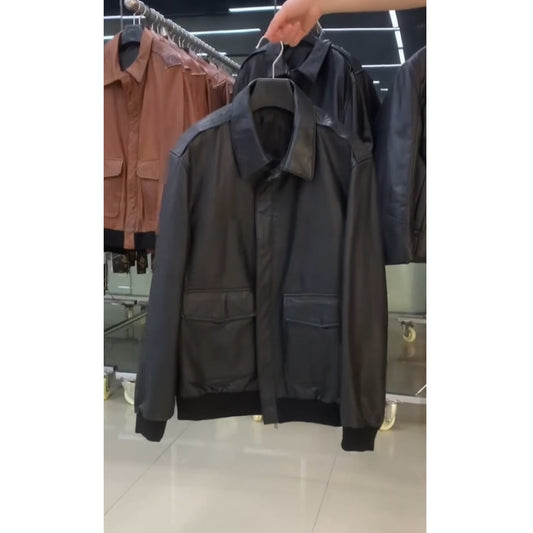 Genuine Leather Jackets Bombers