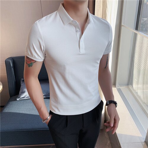 Pure Cotton Shorts Sleeve POLO Shirts