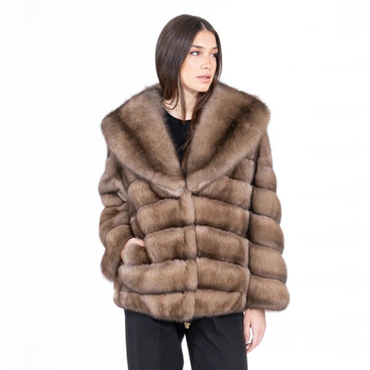 Collection Of Real Fox Fur Coats