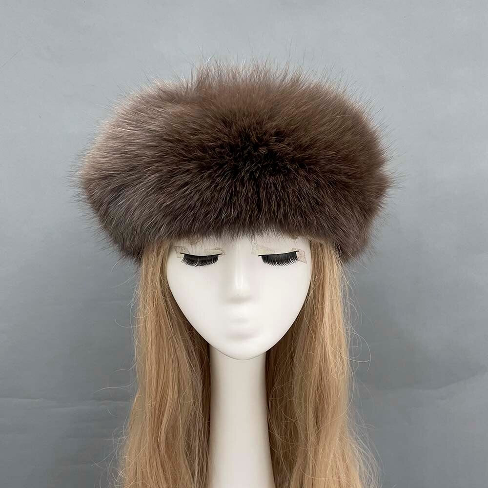 Genuine Fox Fur Headbands