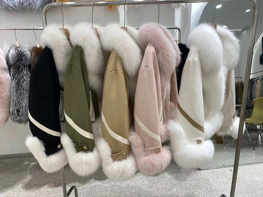 Real Fur Collar Trim & Cuff Motos