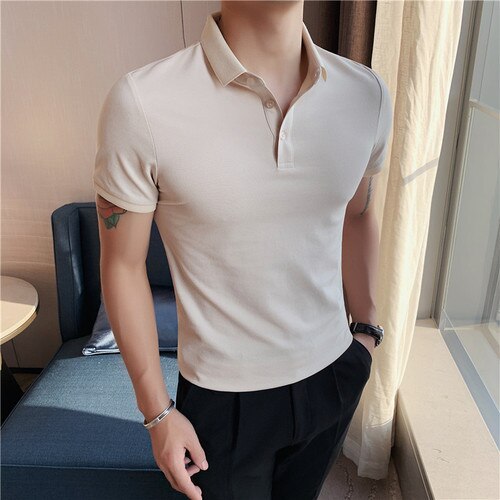 Pure Cotton Shorts Sleeve POLO Shirts