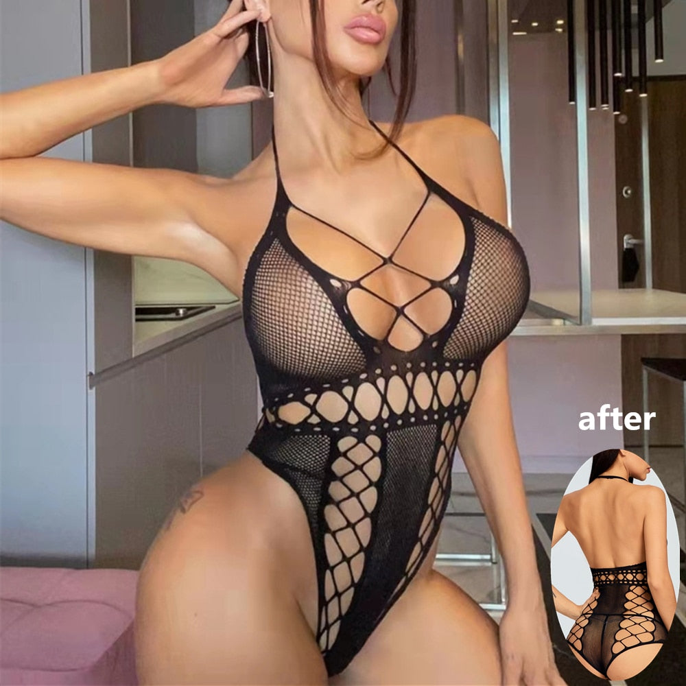 Collection Of Mesh Bodysuit