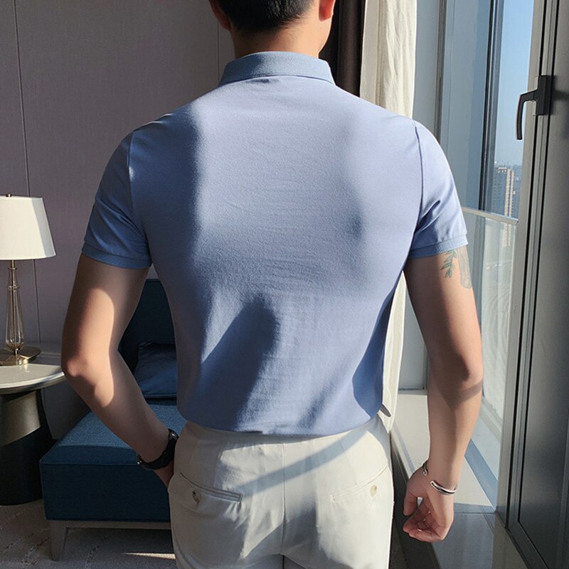 Pure Cotton Shorts Sleeve POLO Shirts