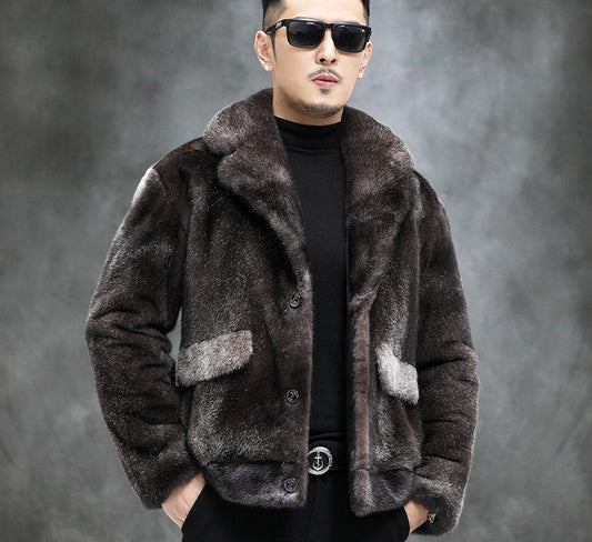 Luxury Baller Real Mink Fur Coats