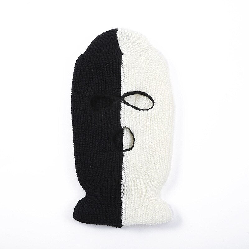 2 Tone 3 Holes Ski Masks