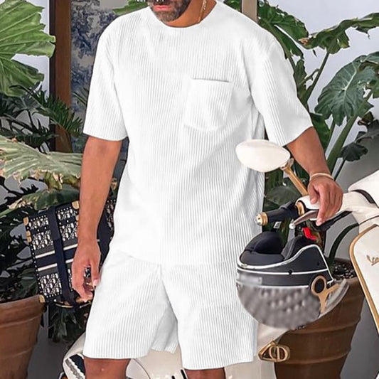 Loose Short Sleeve Shirt & Short Sets