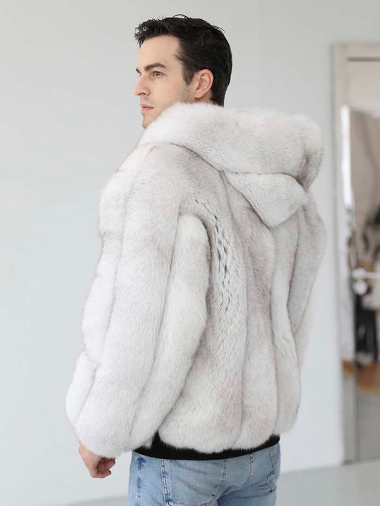 Real Fox Fur Hooded Bombers