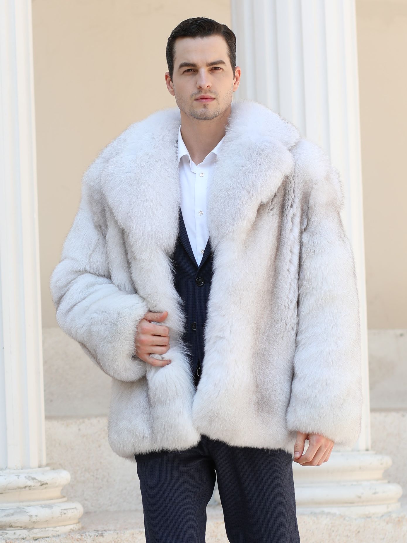 Full Pelt Real Fox Fur Coats