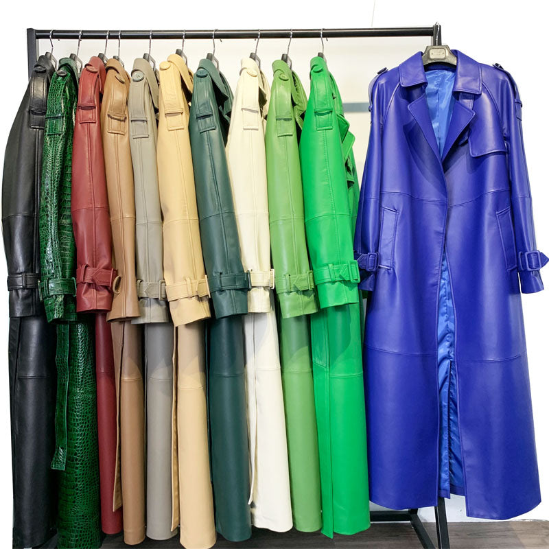 Collection of Genuine Leather Trench Coats