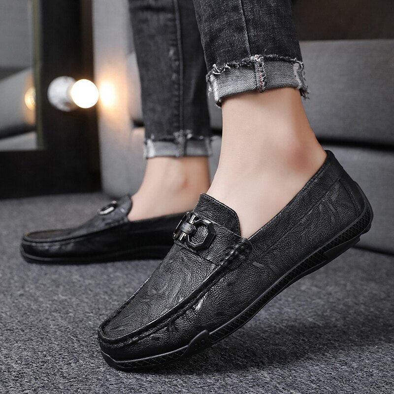 PU Leather Loafers