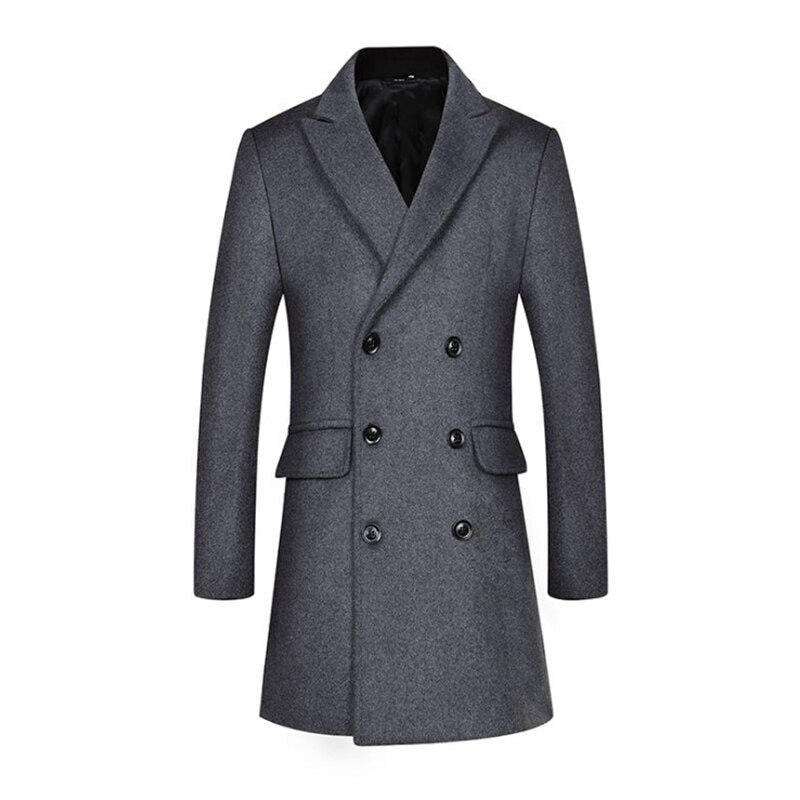 Wool Double Breasted Pea Coat