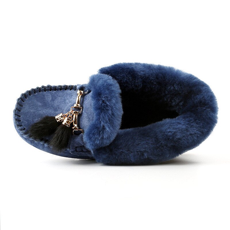 Genuine Leather Soft Moccasins Loafers