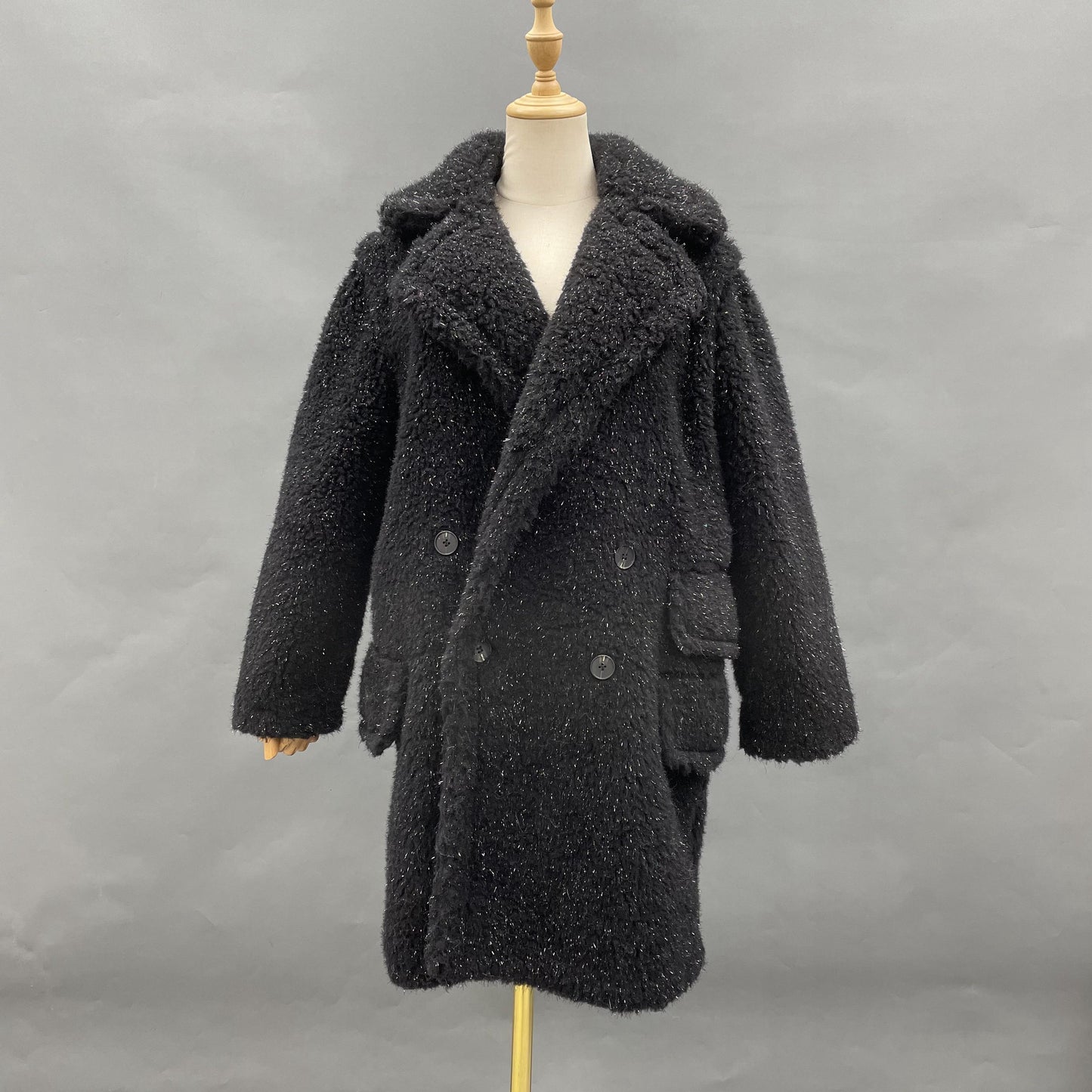 Classic Wool Teddy Bear Oversized Coats