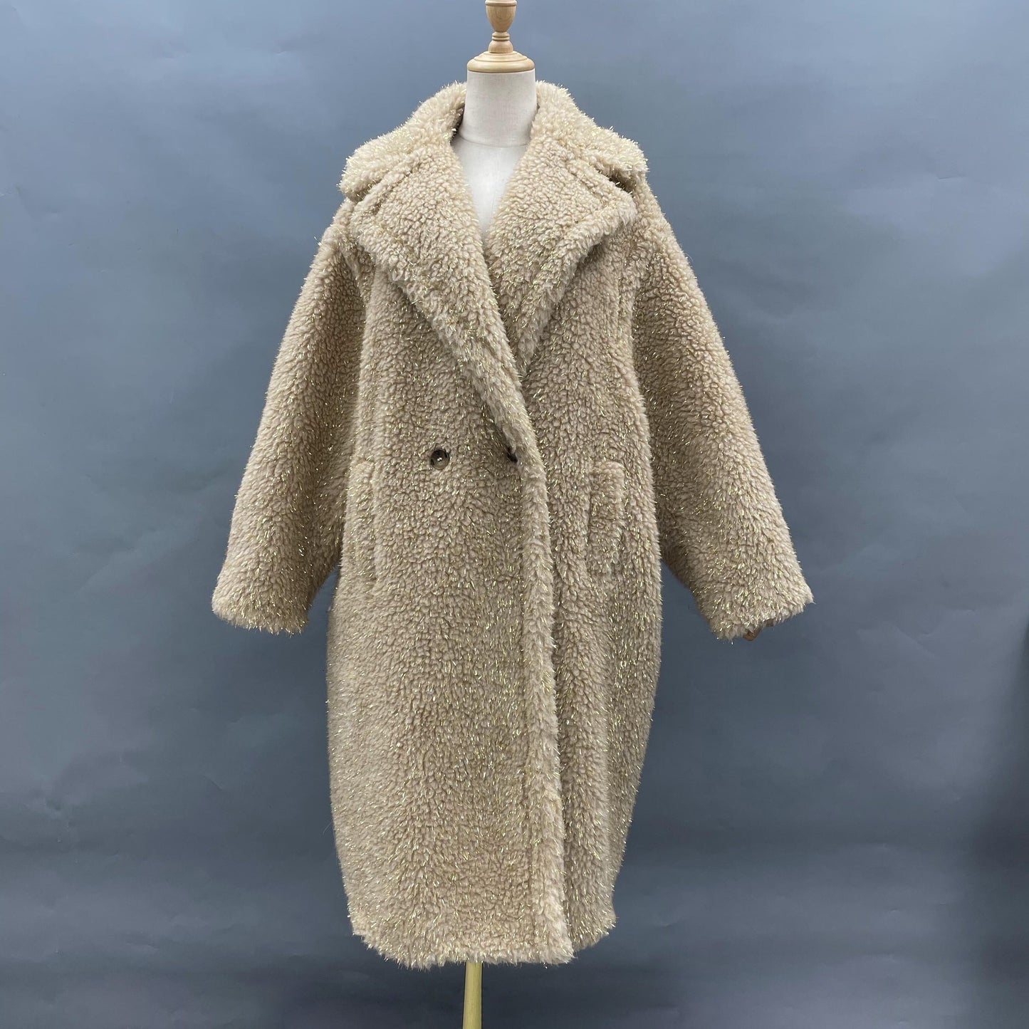 Classic Wool Teddy Bear Oversized Coats