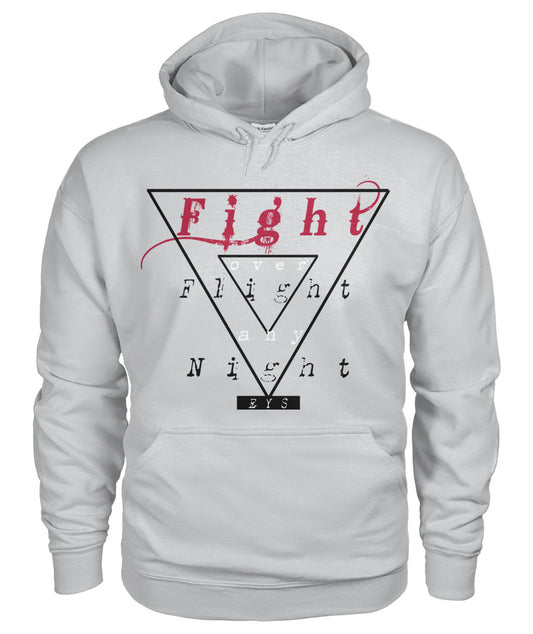 Fight over flight any night (Hoodies)