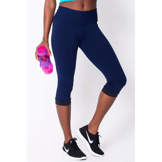 Navy Capri leggings