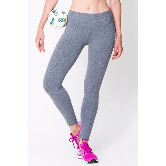 Heather Grey Riding Seam Legging