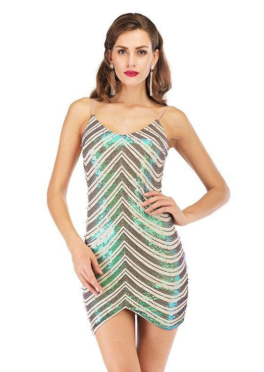 Sequined Candy Dresses