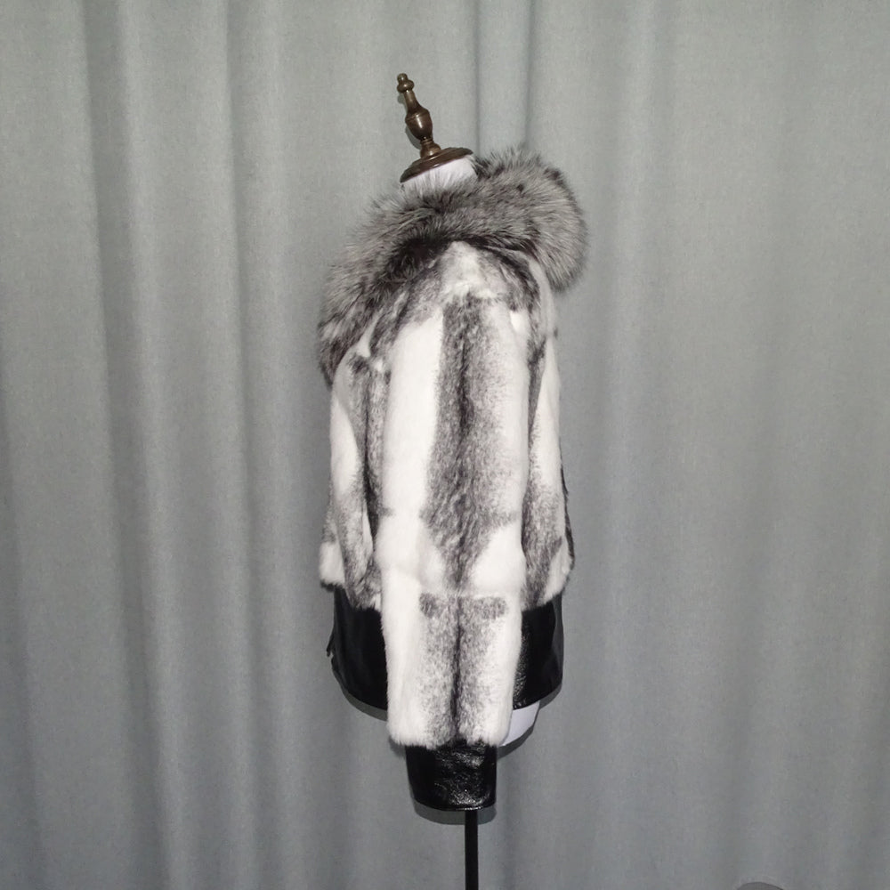 Angora Rabbit Fur Coats