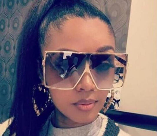 Oversized Square Sunglasses Unisex