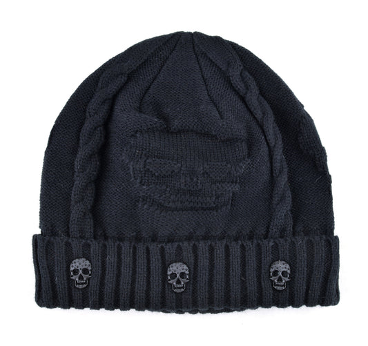 Skull knitted beanies