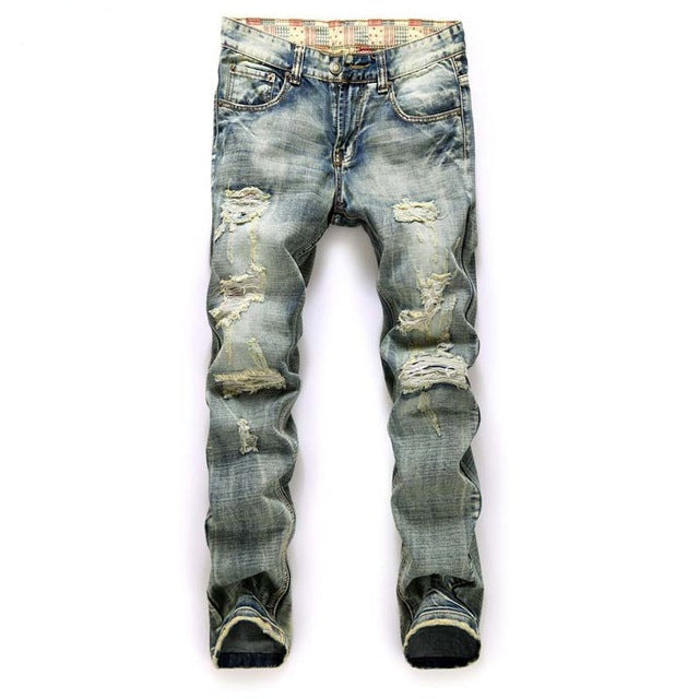 Slim fit Ripped Denim