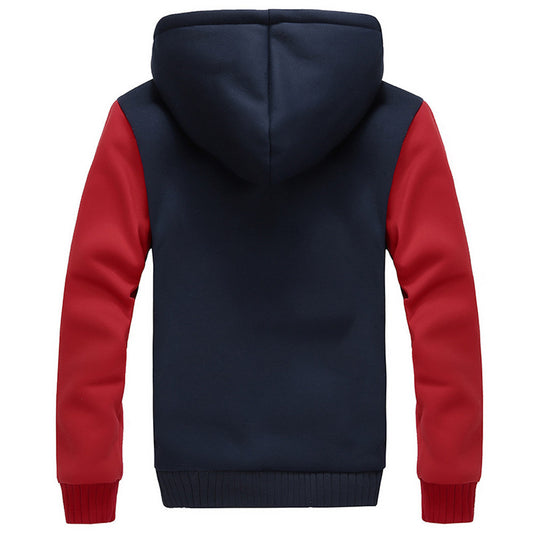 Warm Fleece Zipper Hoodie