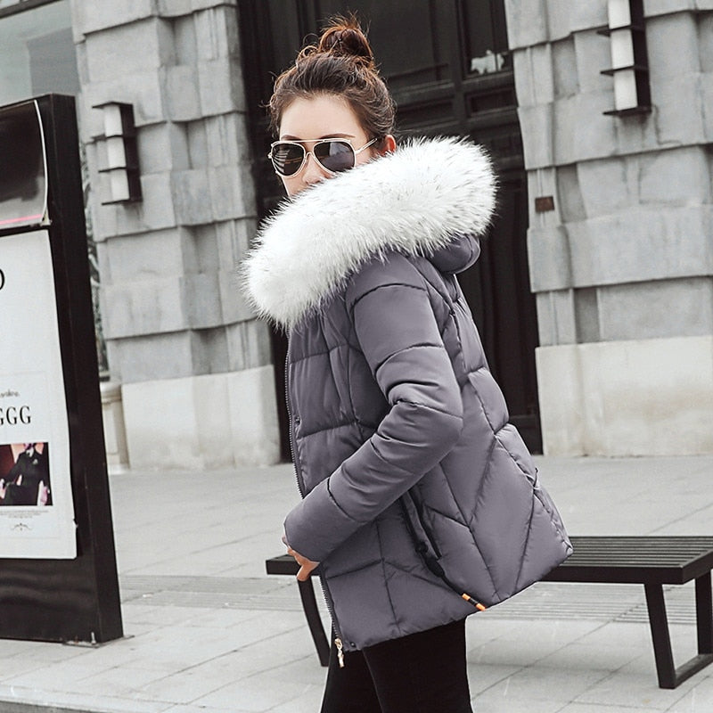 Warm Parka Mid Coats