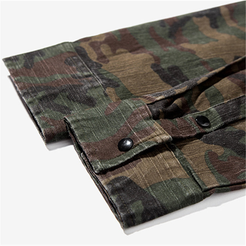 Military Camouflage Extended Shirts